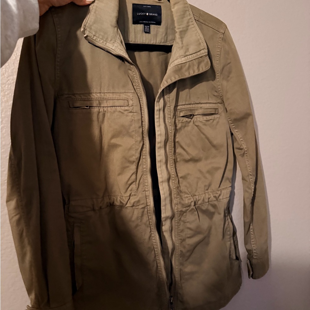 Lucky Brand Women’s Khaki Utility Jacket